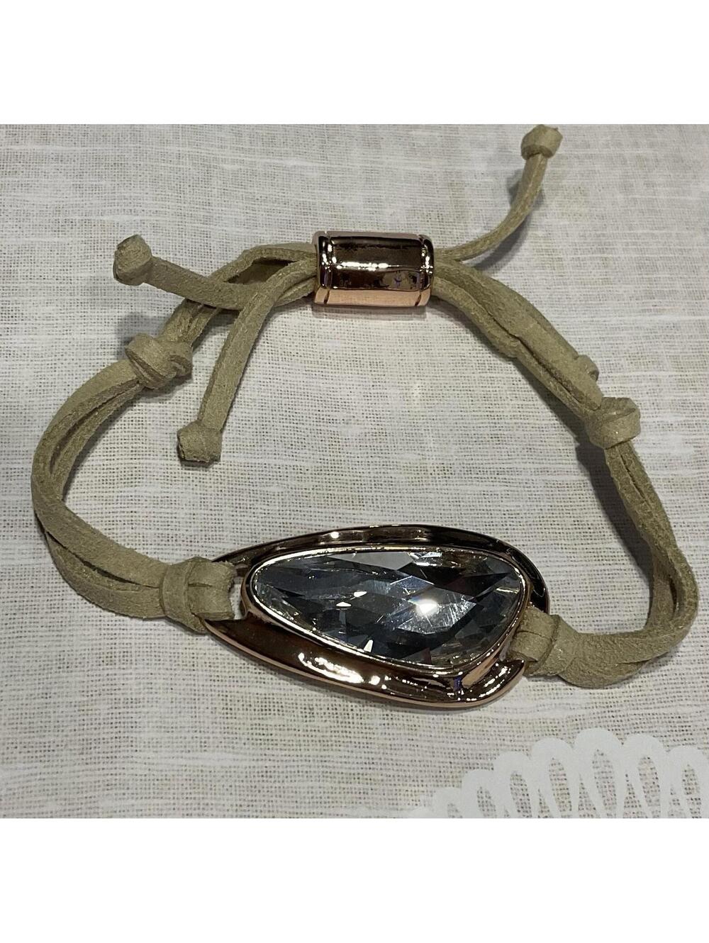 NWT Premier Designs Hello Sparkle Adjustable Length Bracelet #1064